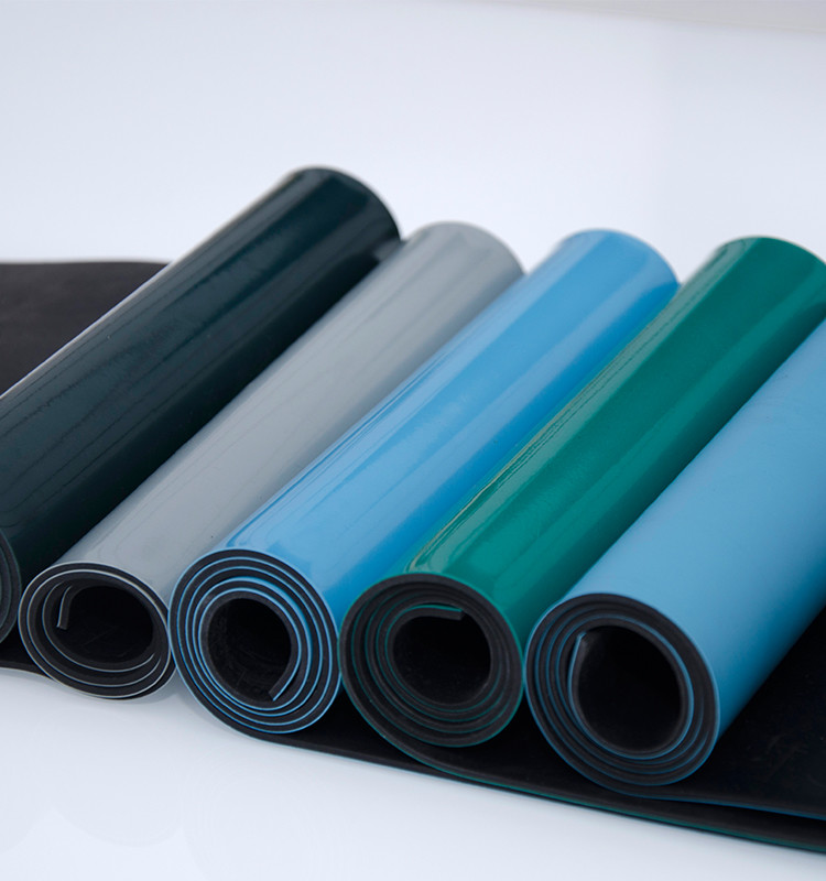 Cleanroom Esd Products Work Table Rubber Mats Static Dissipative Custom Color
