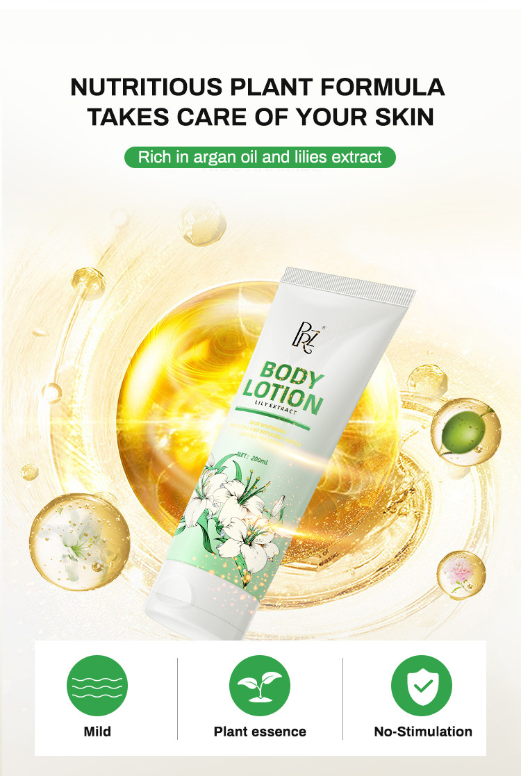OEM Moisture Body Lotion Natural Organic Brightening Skin