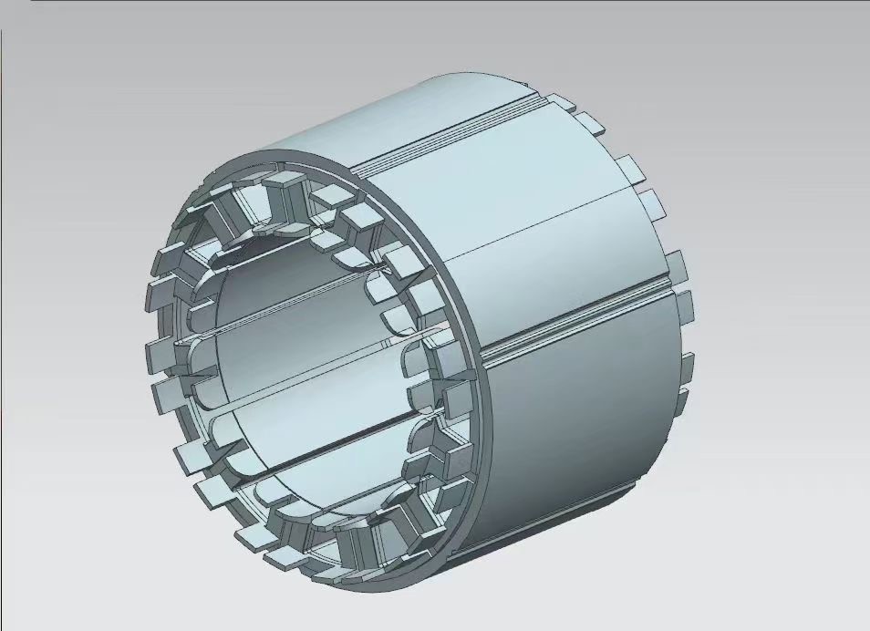 The plastic encapsulation provides superior protection against moisture, dust, and other environmental factors, extending the lifespan of the motor