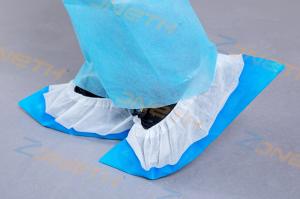China Weatherproof Elastic Cpe Pvc Reusable Plastic Shoe Covers wholesale