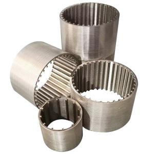 China Coanda Wedge Wire Screen Strainer 304 Johnson Stainless Steel Screen wholesale