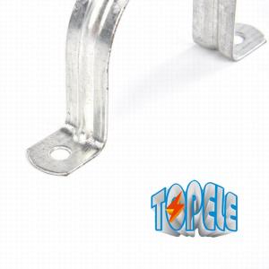 China Electro galvanized Steel UL 2 Hole Conduit Clamp wholesale
