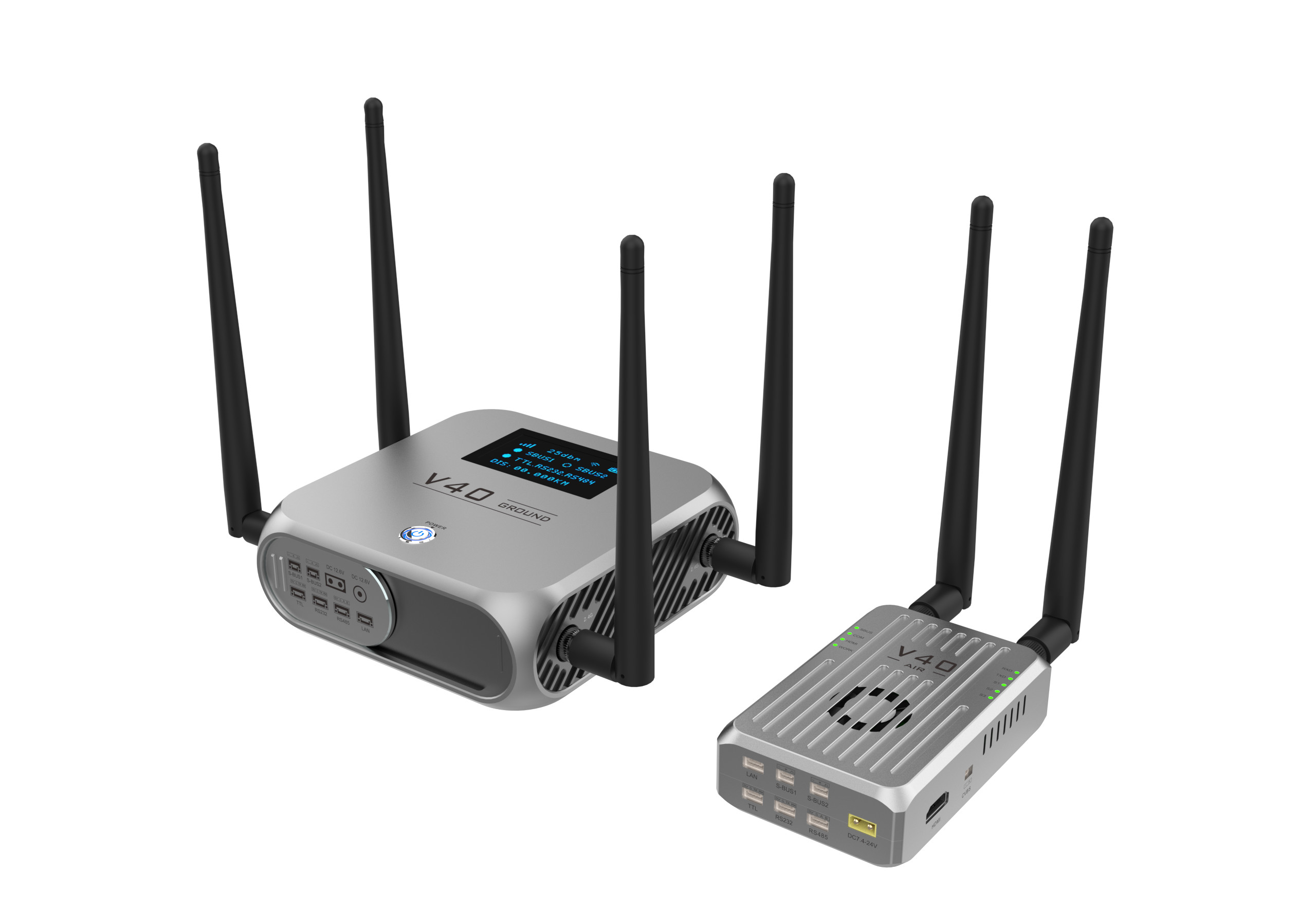 V40 Video And Telemetry And RC transmitter for drone