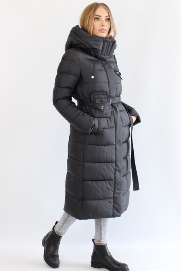 FODARLLOY Top Quality fashion ladies warm hooded cotton-padded clothes slim long down winter jackets women coats