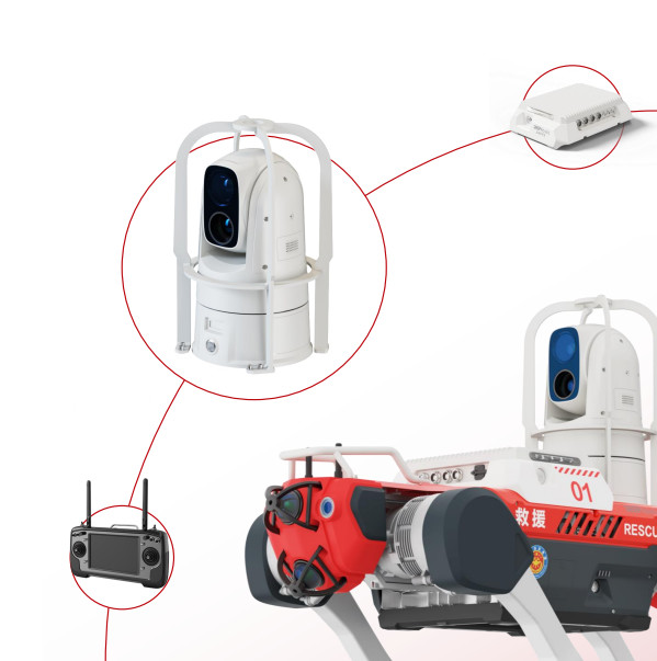 Revolutionizing Mobility With Advanced Legged Robots Firefighting Quadruped Robot