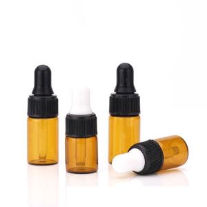 China Regent Graduated 2 Oz 1ml Calibrated Glass Vial Dropper wholesale