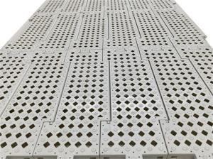 China Gray Portable Event Flooring 17.1mm For Indoor / Outdoor Events wholesale