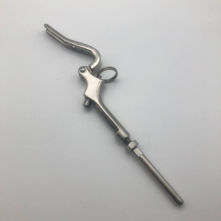 Stainless Steel AISI316 Quick Release Pelican Hook With Swage End And State Of The Art