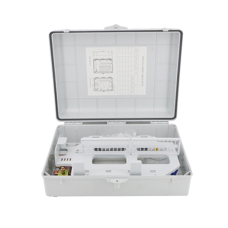 SMA Fiber Optic Distribution Box Ftth Outdoor 130mm 4 In 48 Out