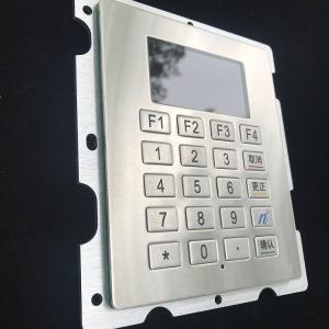 China Waterproof USB Numeric Keyboard Stainless Steel 20 Key For Oil Dispenser wholesale