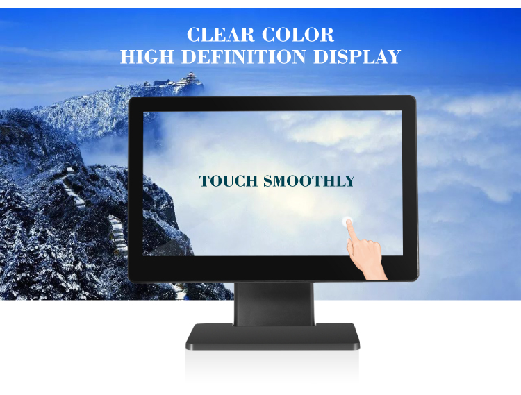 10-Point Capacitive Touch 15inch EPOS All in One POS Hardware Cash Register Point of Sale