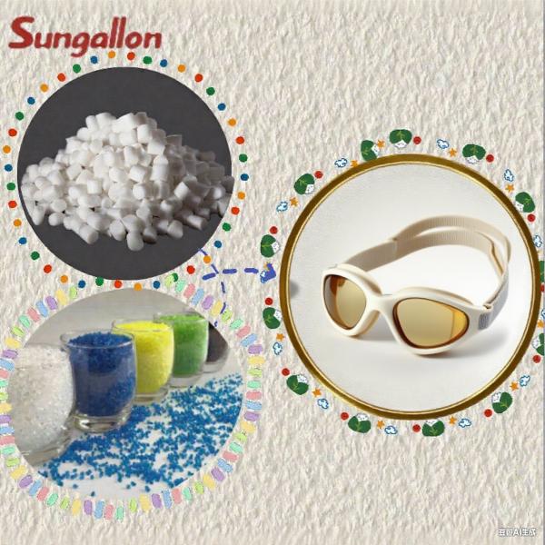 BPA-Free & Odorless Swim Goggle Comfort Fit with Anti-Fog Compatibility Bulk Wholesale Made of TPE Particles 0