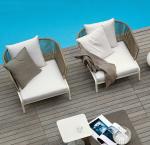New PE Rattan wicker chair hotel Outdoor garden patio Furniture sofa sets