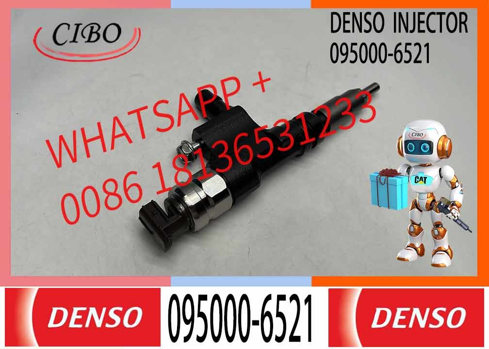 100% Neutral And Brand New Diesel Fuel Injector Common Rail Injector 095000-6521 23670-79026 23670-E0091