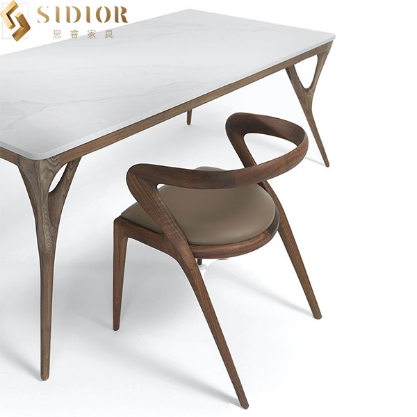 Multi Color Modern Solid Wood Dining Chairs Low Back 75cm Height