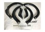 Wrinkle Black 4x4 Wheel Arch Flares For Ranger PX2 Pocket Style