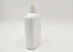 Filp Top Cap Pet Cosmetic Bottle , Cosmetic Squeeze Bottles Flat Shape