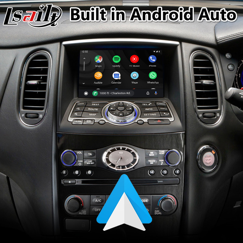 Lsailt Android Carplay Interface for Infiniti EX30D EX35 EX37 With Wireless Android Auto