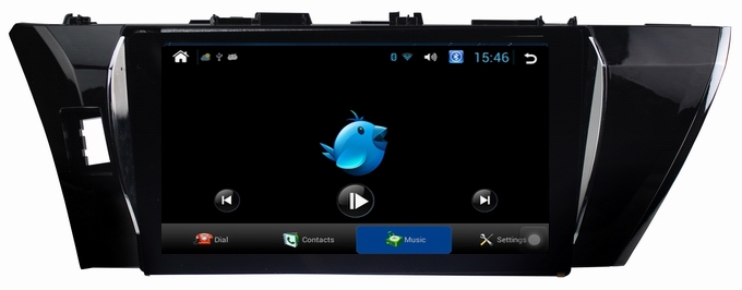 Ouchuangbo android 4.2 Toyota Corolla 2014 stereo navigation radio stereo support 4 core canbus swc