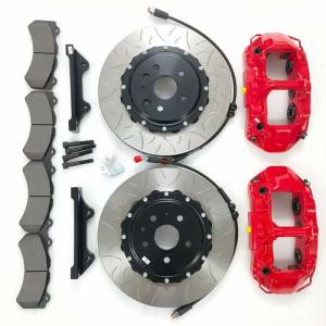 China Benz 6 Pots Brake Caliper 365*34mm Dragon Slot Disc No Logo wholesale