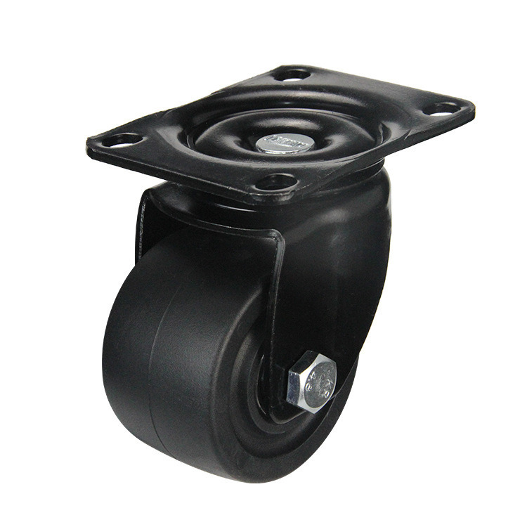 2.5inch 3inch 600kg Black Low Gravity Castor Wheel