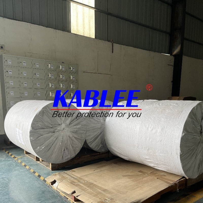 Black Color Polyester Fabric Wire Harness Wrapping Tape