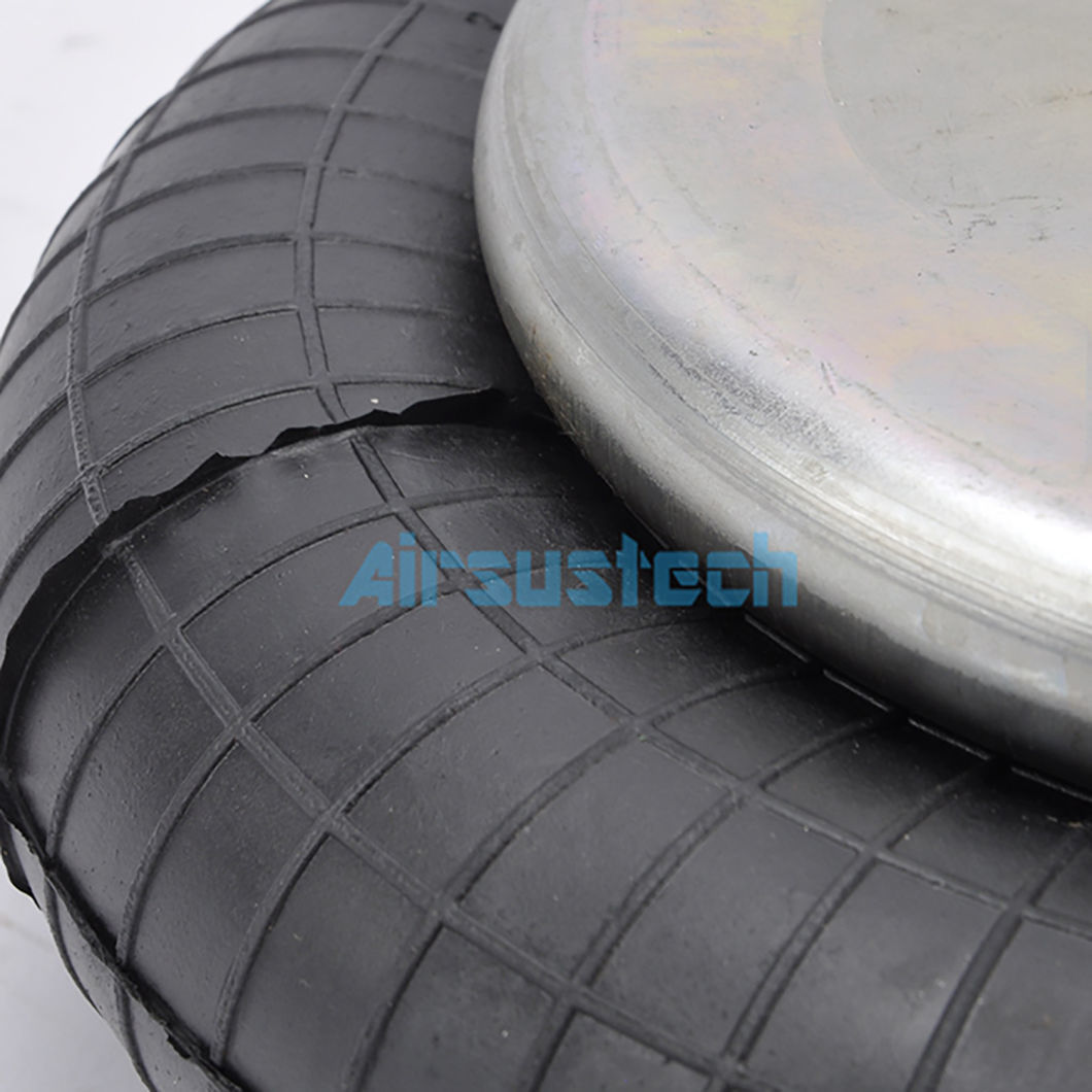 Dunlop (FR) 8&quot;X1 S08101 Airbag Suspension Convoluted Rubber Bellows Spring