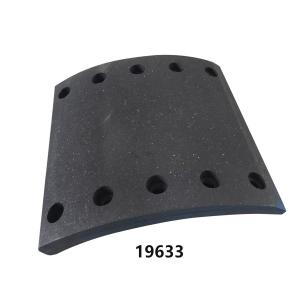 China MERCEDES BENZ Truck Brake Lining With Rivets 19633 19632 MB85 MB84 wholesale
