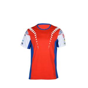 China 19. Custom Designs Cotton Polyester Short Sleeve Polo Shirts for Men's Table Tennis wholesale