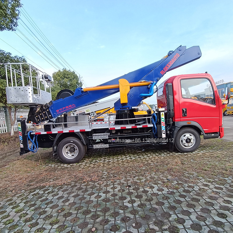 China Budget-Friendly 200kg Capacity Aerial Work Platform Truck for Telecom Tower & Village Electrification