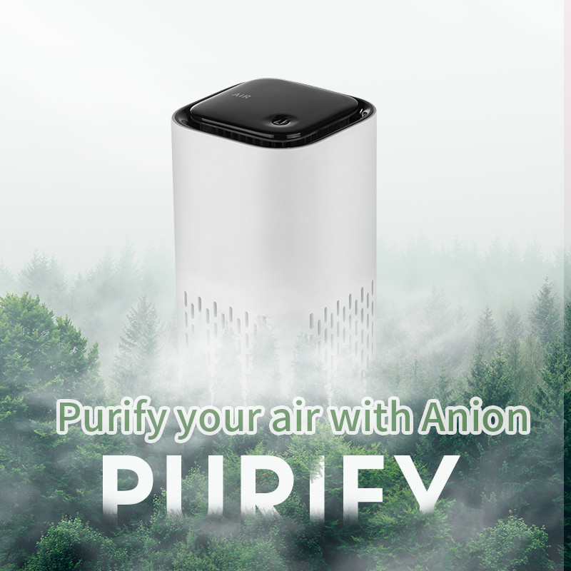 Compact Sleep Level Mute Mini Air Purifier