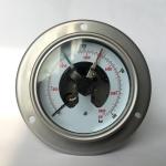 SS 316 Lower Mount Pressure Gauge 400 Bar 6000 Psi Stainless Steel Pressure