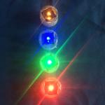 Energy Efficiency Outdoor Solar Ground Lights 0.07W 60 Hours Working Hours