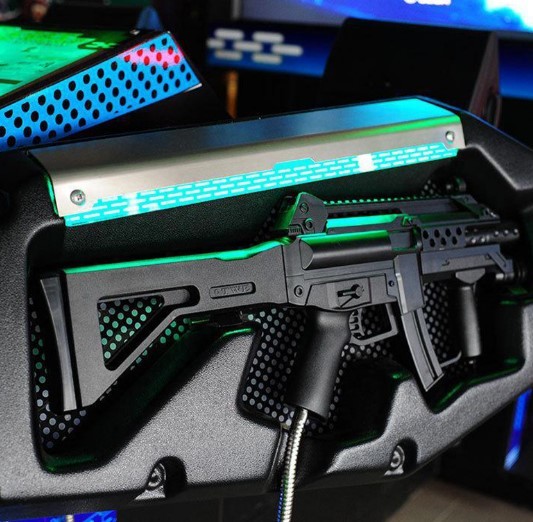 55 LCD Interior Shooting Arcade Machine Ghost Squad Customized Design