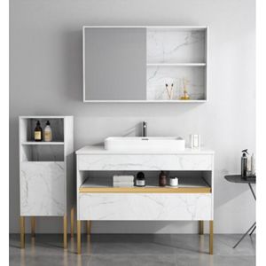 40cm 1200mm Wall Mounted Contemporary Bathroom Cabinets Vanities