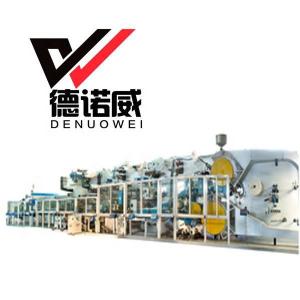 China Adult Baby Diaper Manufacturing Machine 380V 50HZ High Efficiency wholesale