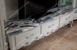 TV Stands Wooden Furniture marble tv stand living room furniture China Supplier
