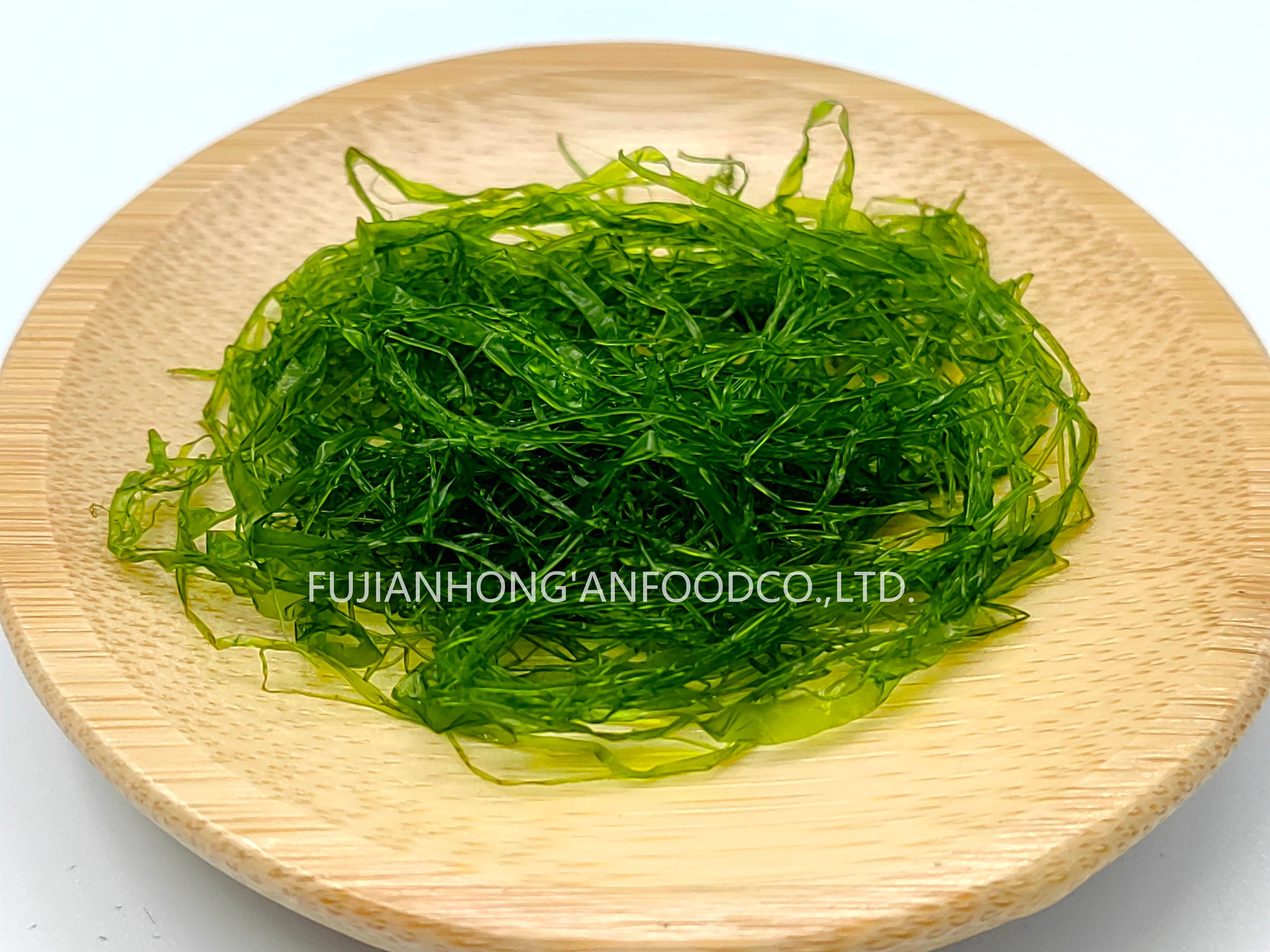 Crunchy Enteromorpha Prolifera Strips Vibrant Green 180g Pack Perfect Salad Topper