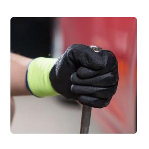 China Automotive Industry Mens Terry Brushed Winter Hand Safety Gloves wholesale