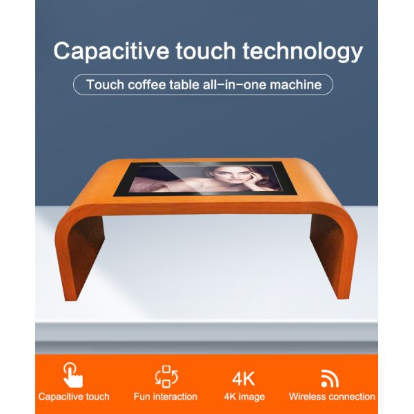 43 inch ZXTLCD Android System Modern Living Room Smart Touch Coffee Table