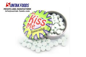 China Sugar Free Pressed Fruit Chews Candy , Healthy Strong Breath Mints wholesale