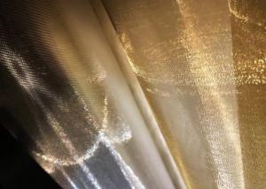 China SGS Laminated Glass 140um Metalspurc Fabric Featherlight wholesale