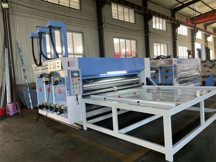5000 KG Automatic Chain Feeding Corrugated Carton Printing Slotting Die-cutting Machine