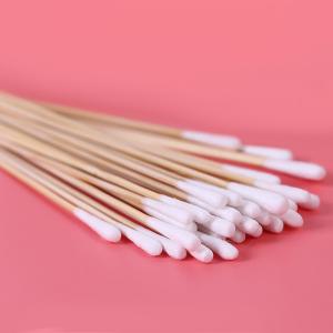 China Wooden Stick Cosmetic Cotton Buds No Contaminating Adhesive Coatings wholesale
