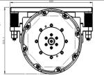 AGV Components Mecanum Wheel Drive Assembly 8000KG Load Diameter 445mm