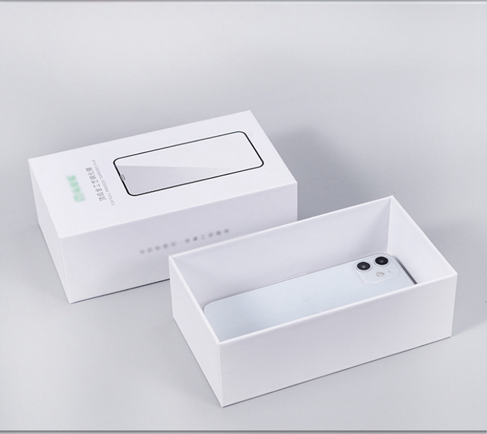 Custom Order Accepted Foldable Phone Accessories Gift Paper Box for Consumer Electronics