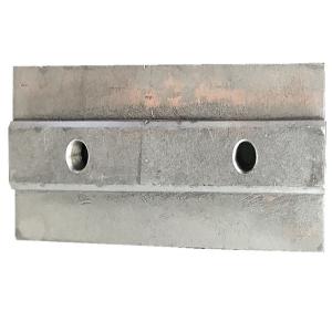 China Butterfly Shape 63HRC Shredder Hammer Tips For Sugarcane Crushing wholesale
