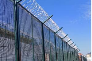 China Galvanized 358 Clearvu Invisible Fence 4mm Wire 358 Mesh Panels wholesale
