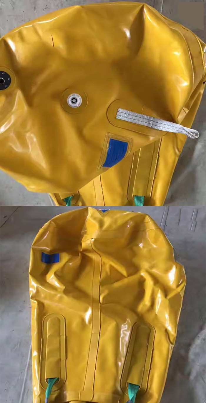 Parachute Style Buoyancy Bags With Corrosion Resistant Hardware For Diver