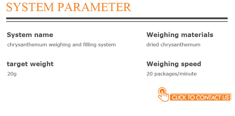 Tea Weighing And Packaging System (Green Tea, Black Tea, Oolong Tea)